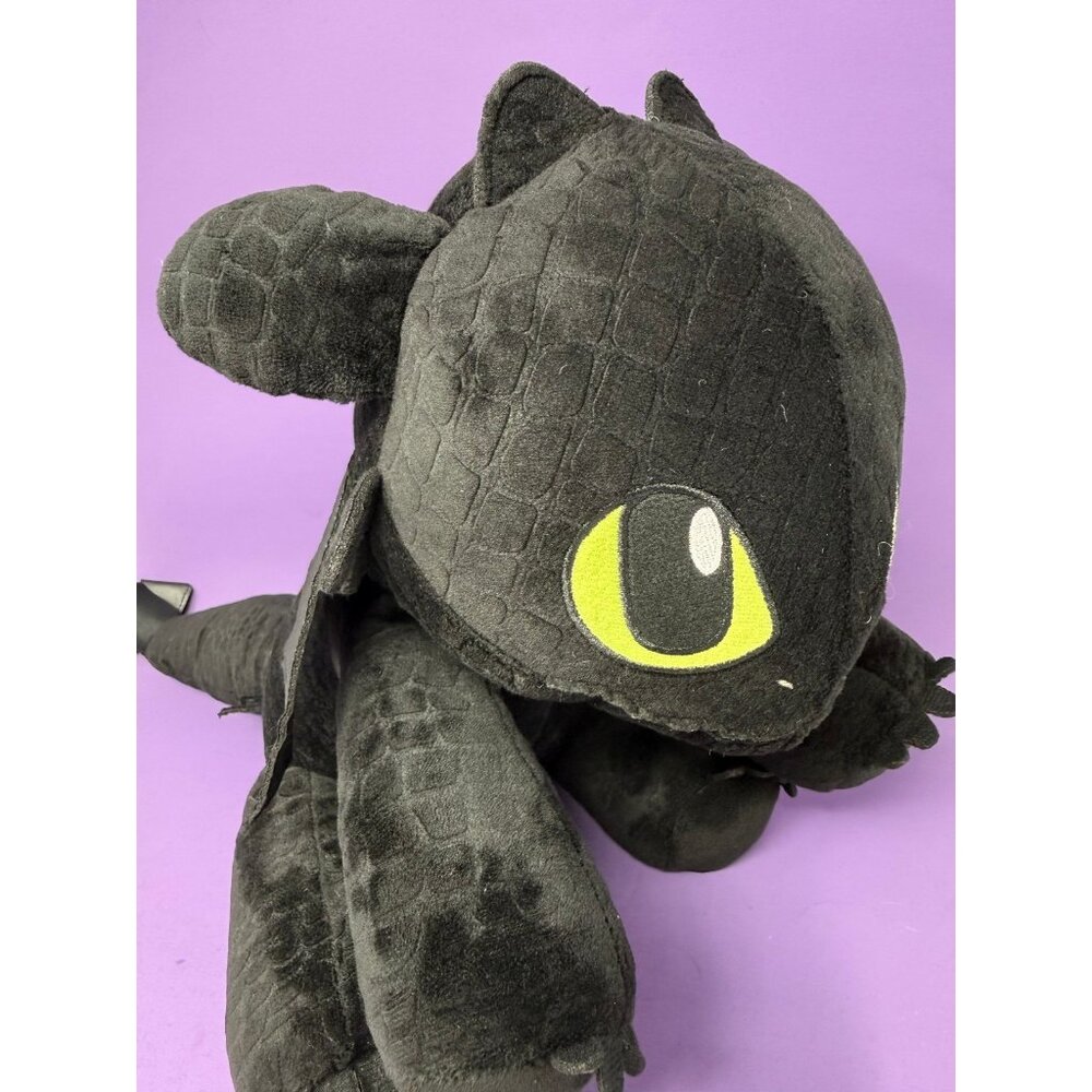 Build a Bear Toothless How to Train Your Dragon Black w/ Wings